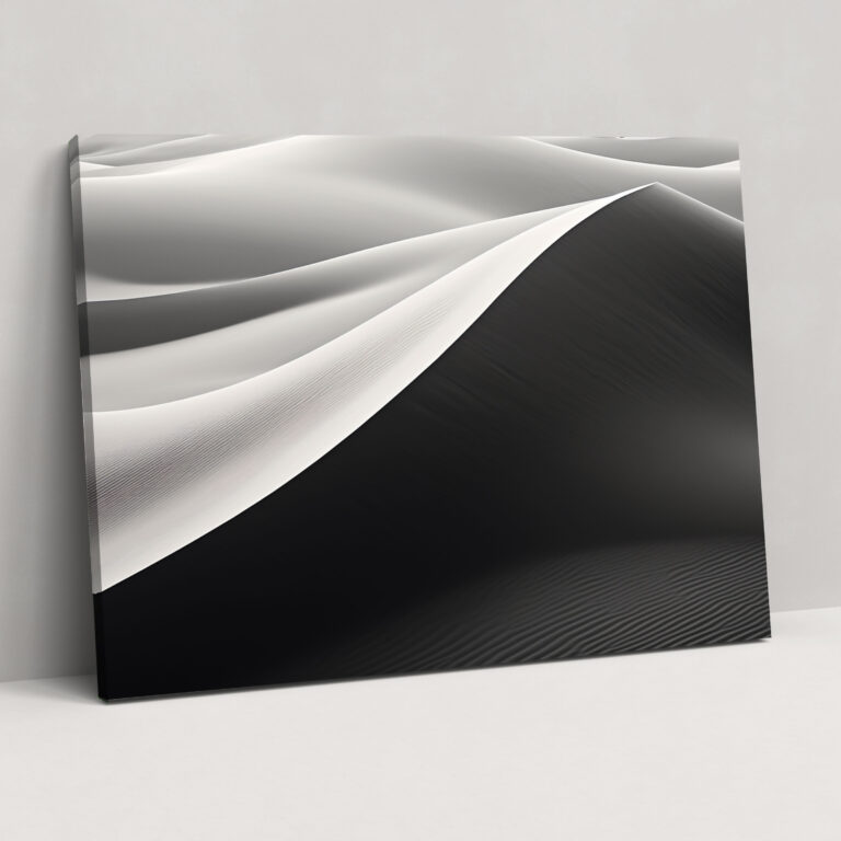 Desert Patterns Canvas Print - Earth, Wall Art, Minimalist Photography, Home Decoration