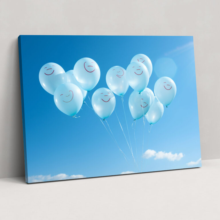 Sunshine Balloons Wall Decoration - Earth, Joyful Atmosphere, Sun, Clear Blue Skies