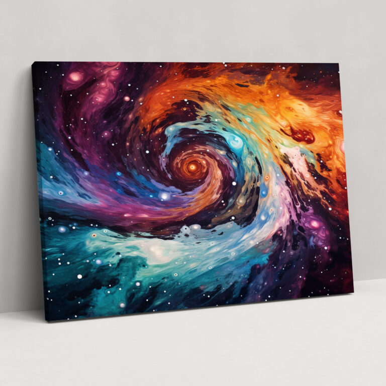 Galaxy Canvas Print - Earth, Galaxy, Wall Art, Canvas