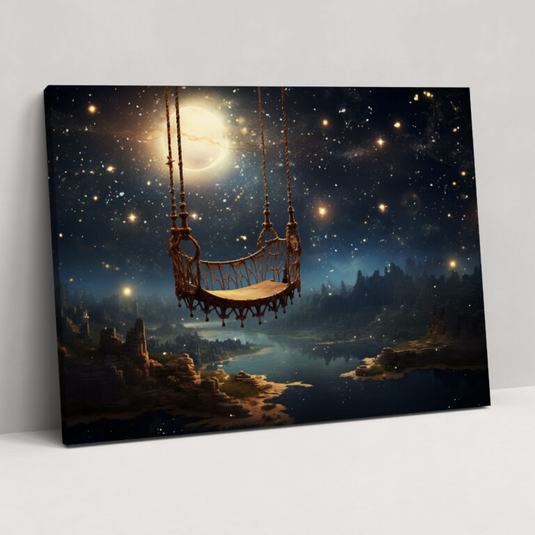 Dreamy Galaxy Wall Art - Earth, Canvas Wall Art, Dreamy, Canvas