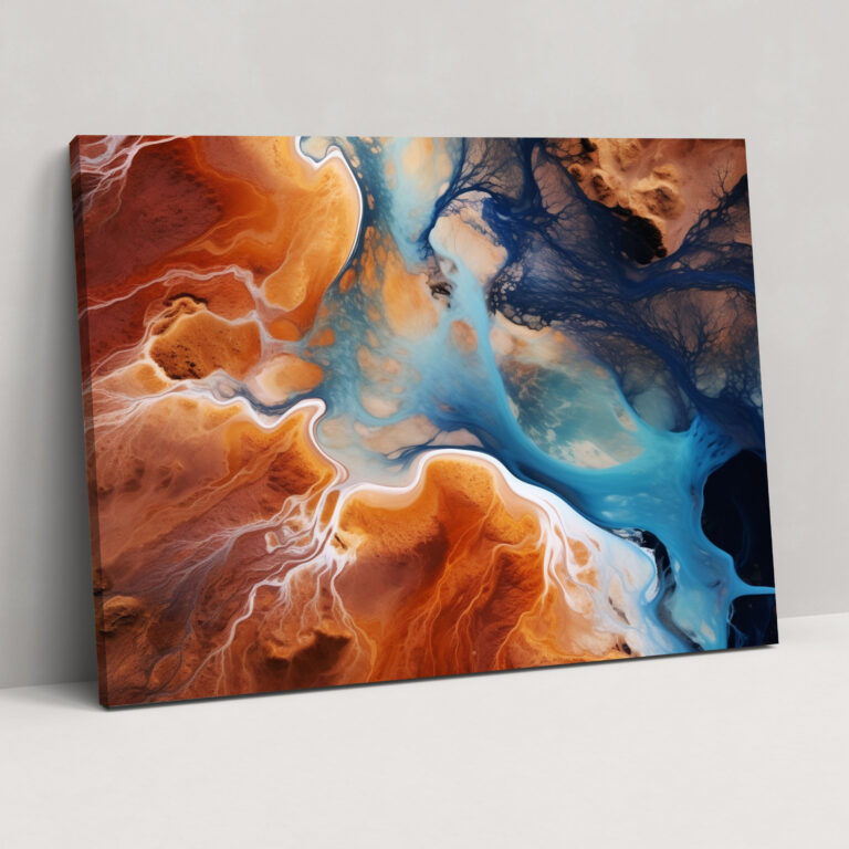 Mars Canvas Print - Breathtaking Space Photography Wall Art - Earth, Canvas Wall Art, Space, Canvas