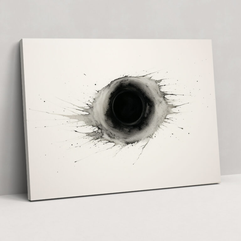Tranquil Emptiness Canvas Print - Earth, Simplicity, Emptiness, Tranquility