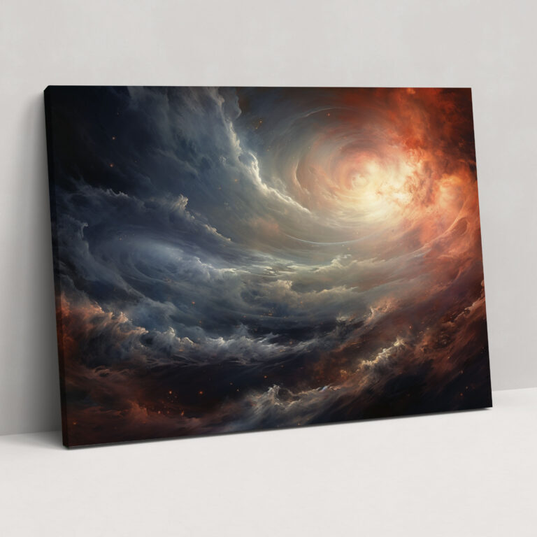 Jupiter Wall Art - Otherworldly Storms - Earth, Mesmerizing Cloud Patterns, Wall Art, Colossal Storms
