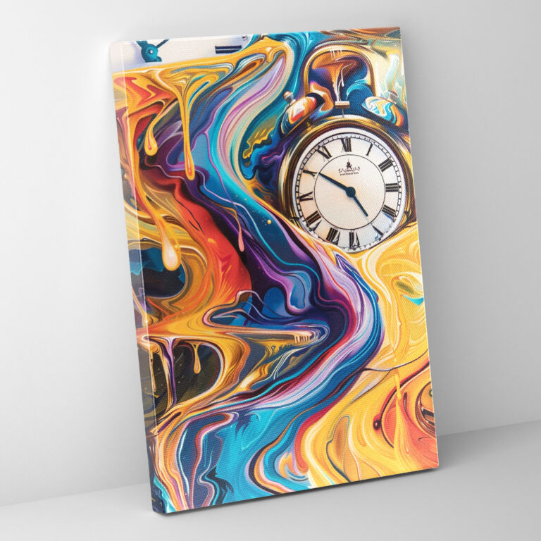 Time Warp Canvas Print - Expressionism, Wall Decoration, Expressionism, Canvas Print