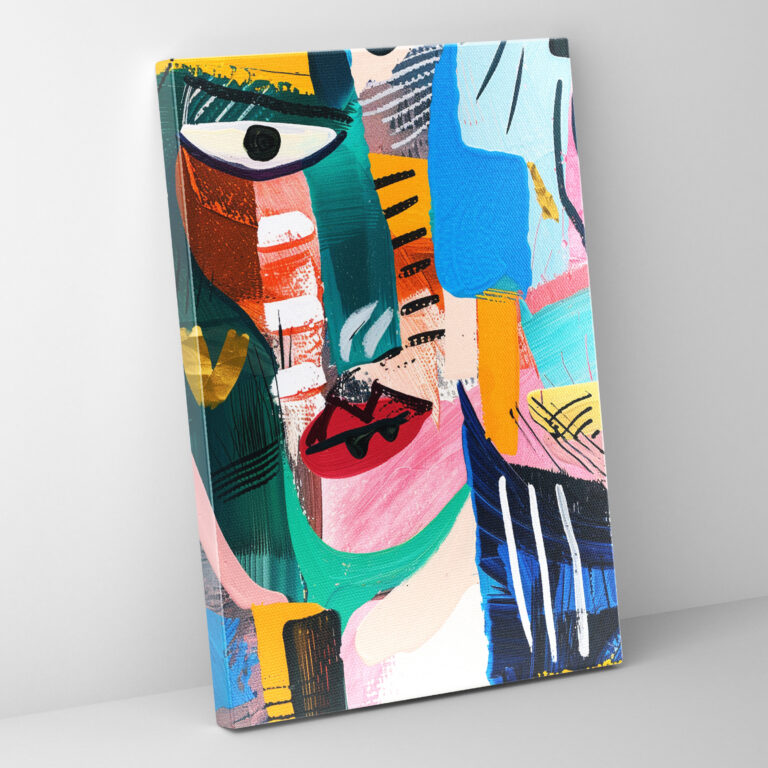 Expressionism Canvas Print Wall Art - Expressionism, Canvas Wall Art, Wall Decoration, Abstract Colors
