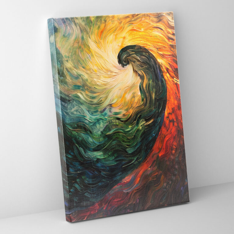 Expressionism Wall Decoration - Expressionism, Mesmerizing Focal Point, Canvas, Wall Decoration