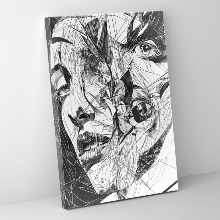 Intensity Expressionism Wall Art - Expressionism, Canvas, Home Decoration, Canvas Wall Art