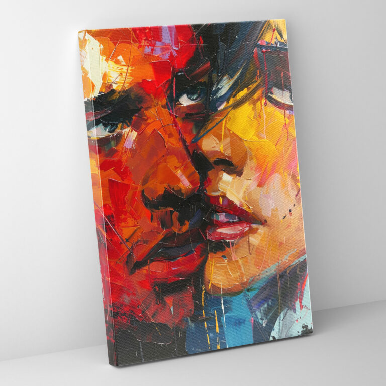 Passion Expressionism Wall Art - Expressionism, Canvas Wall Art, Wall Decoration, Home Decoration