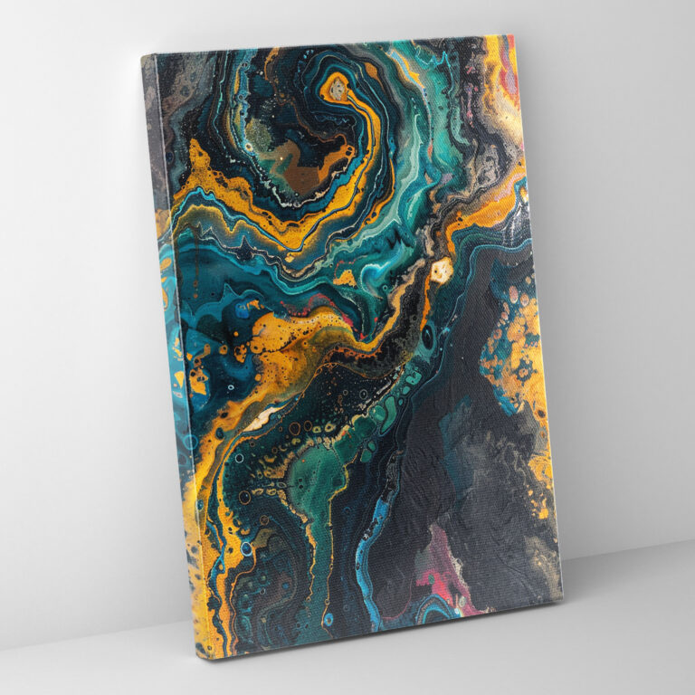 Inner Turmoil Expressionism Canvas Wall Art - Expressionism, Wall Art, Canvas Print, Expressionism Art Style