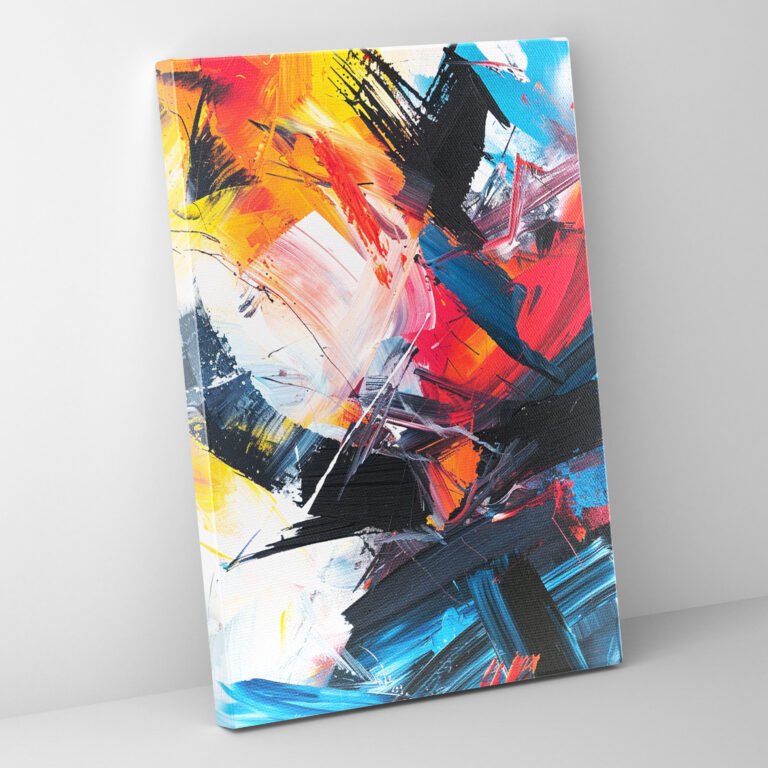 Strong Emotions Expressionism Canvas Wall Art - Expressionism, Expressionism Art Style, Home Decoration, Wall Decoration