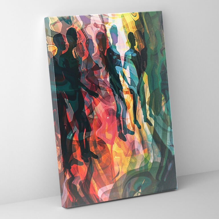 Dreamlike Distortions Expressionism Canvas Print - Expressionism, Canvas, Wall Art, Canvas Wall Art