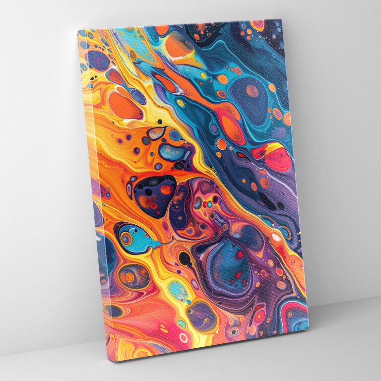 Bold Abstract Patterns Wall Art - Expressionism, Expressionism Art Style, Canvas, Home Decoration