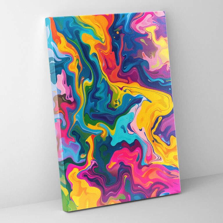 Abstract Expressionism Canvas Print Wall Decoration - Expressionism, Wall Art, Home Decoration, Canvas Print