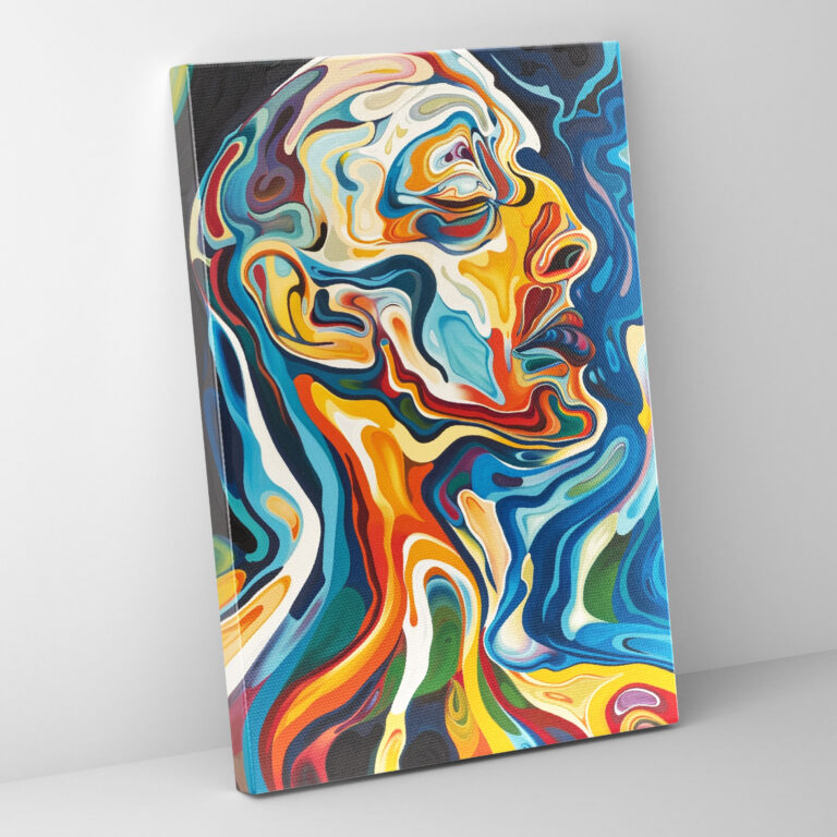 Bold Expressionism Canvas Print Wall Decoration - Expressionism, Canvas Print, Home Decoration, Wall Art