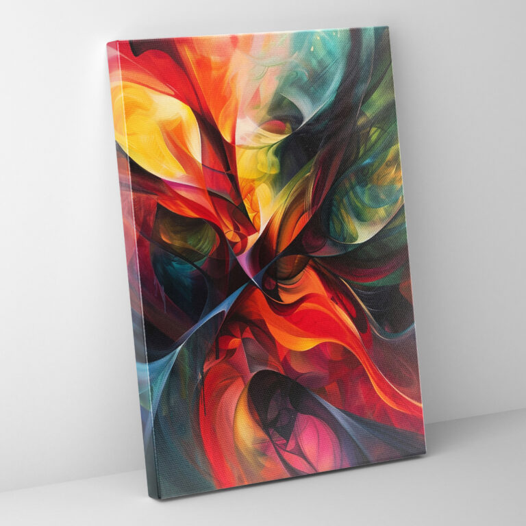 Dynamic Expressionism Canvas Print Wall Art - Expressionism, Canvas Wall Art, Canvas, Wall Decoration