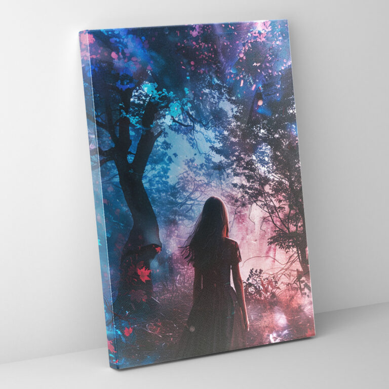 Ethereal Expressionism Canvas Print Wall Decoration - Expressionism, Canvas Wall Art, Canvas, Canvas Print
