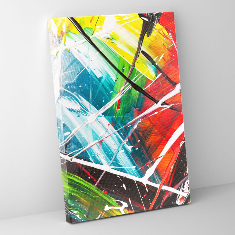 Energetic Expressionism Canvas Print Wall Art - Expressionism, Canvas, Expressionism Art Style, Wall Decoration