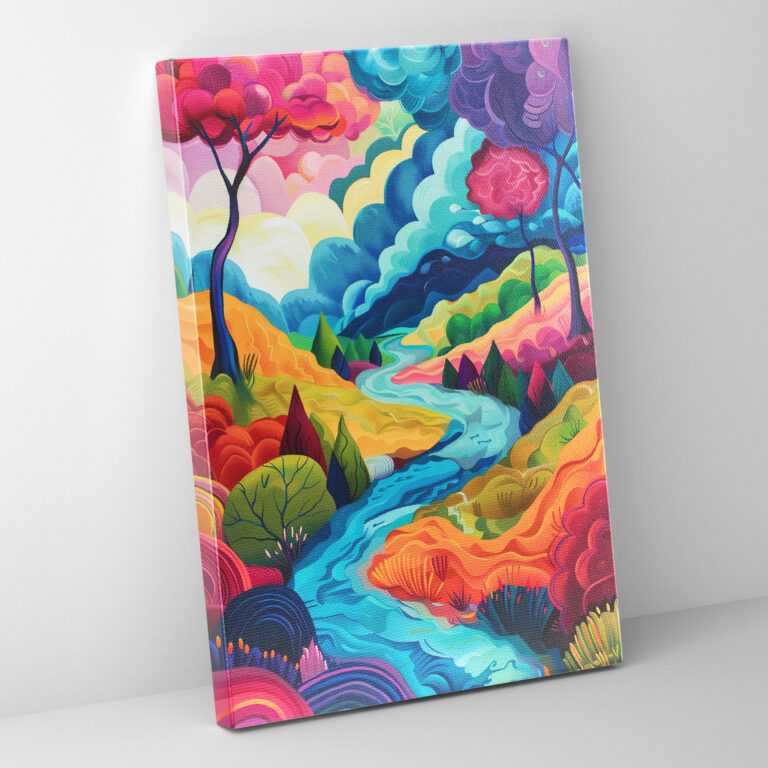 Surreal Expressionism Art Style Canvas Print - Expressionism, Home Decoration, Canvas, Expressionism Art Style