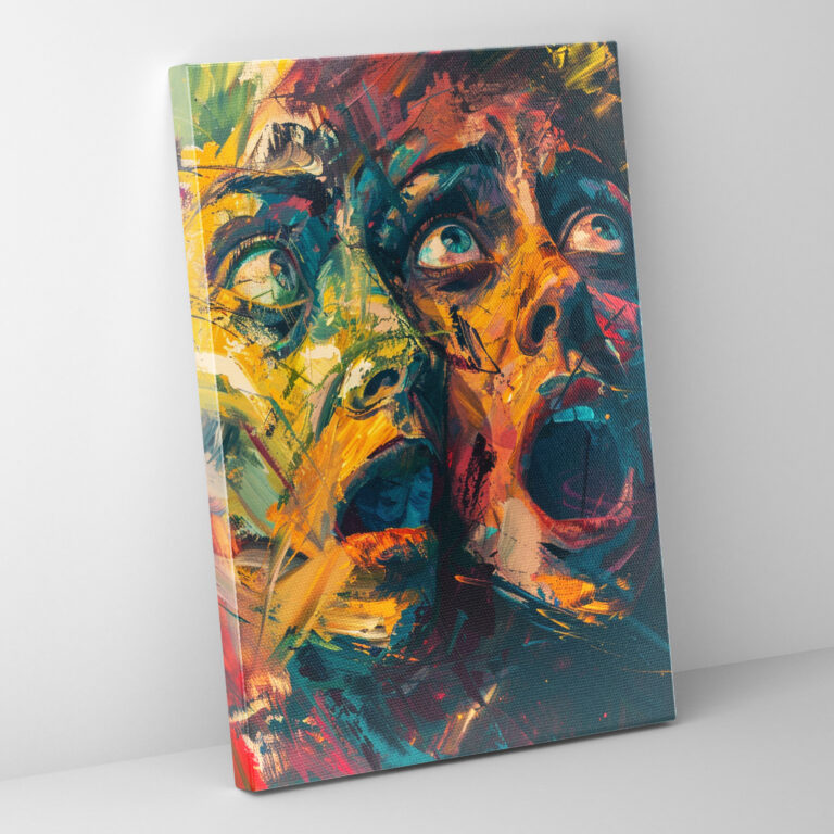 Emotive Expressionism Art Style Wall Decoration - Expressionism, Wall Decoration, Canvas, Expressionism Art Style