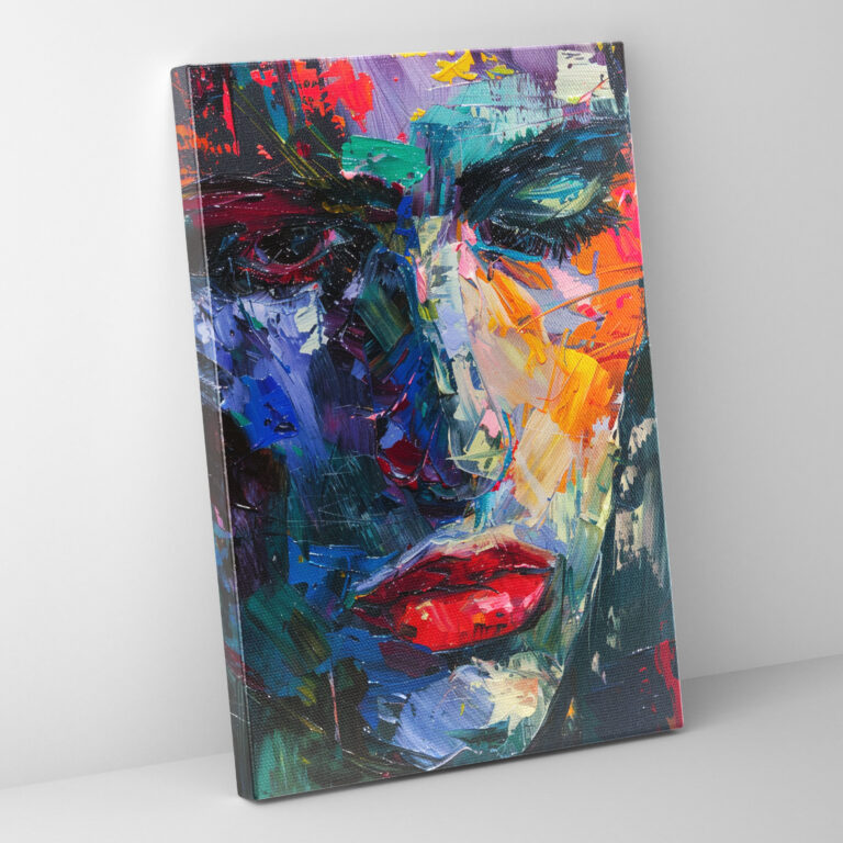 Vibrant Expressionism Art Style Canvas Print - Expressionism, Canvas, Canvas Print, Home Decoration