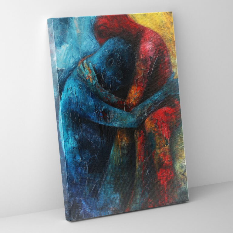 Dramatic Expressionism Art Style Wall Decoration - Expressionism, Wall Decoration, Expressionism Art Style, Canvas Wall Art