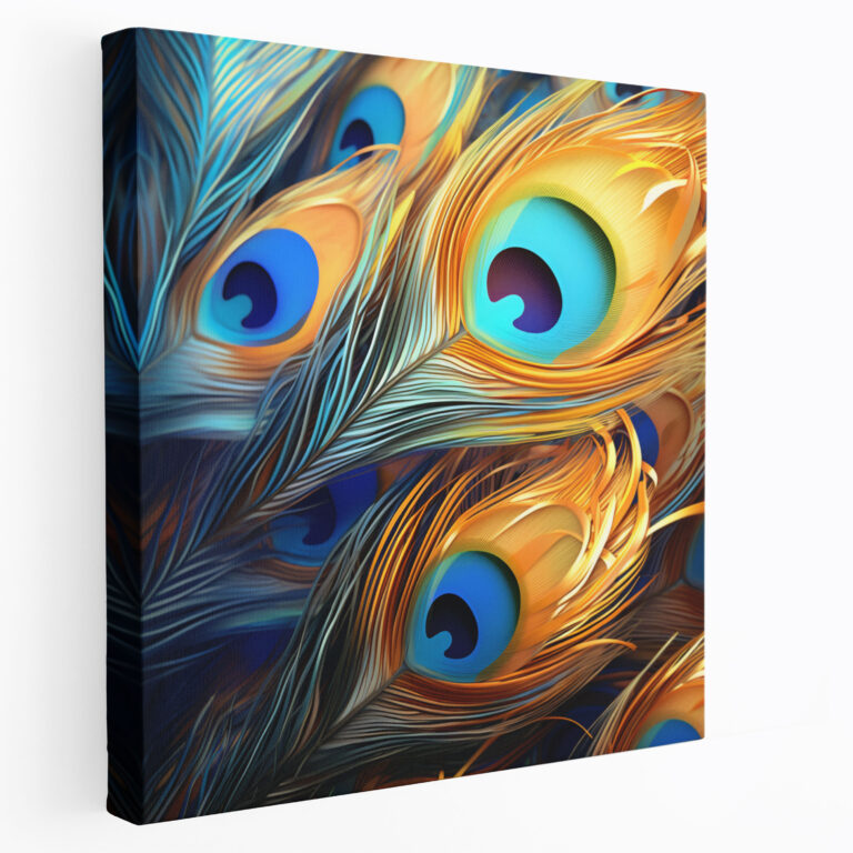 Peacock Feather Wall Art - Feather, Home Decoration, Peacock Feather, Details