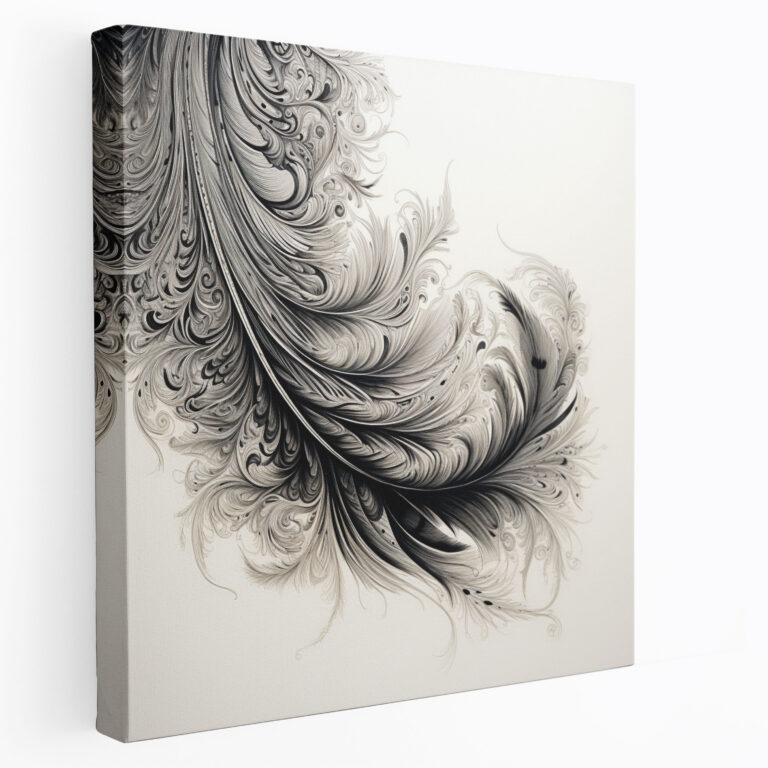 Feather Wall Art - Feather, Canvas, Home Decoration, Feather