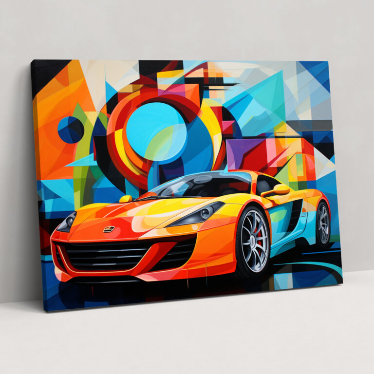 Ferrari Wall Art - Ferrari, Wall Decoration, Wall Art, Canvas Wall Art