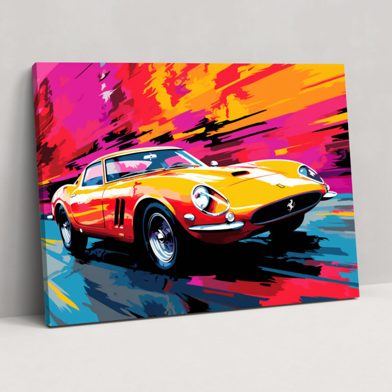 Ferrari Canvas Print - Pop Art Energy - Ferrari, Canvas, Ferrari, Canvas Print