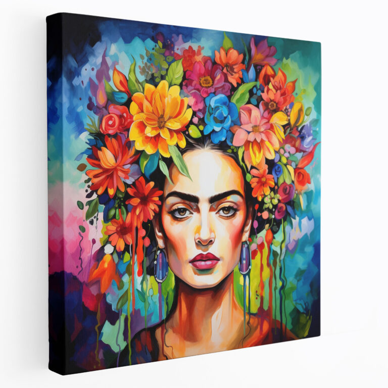 Frida Kahlo Canvas Wall Art - Frida Kahlo, Wall Decoration, Home Decoration, Canvas
