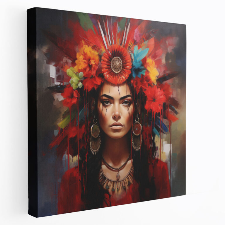 Frida Kahlo High Quality Canvas Print - Frida Kahlo, Oil Painting, Canvas Print, Home Decoration