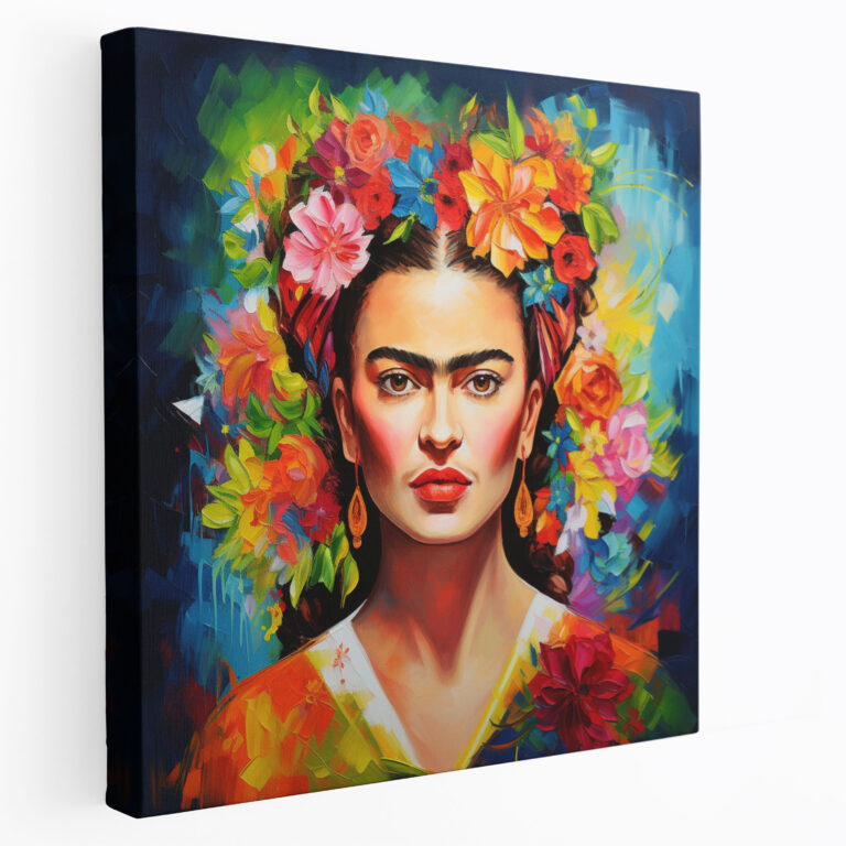Frida Kahlo Canvas Print - Frida Kahlo, Home Decoration, Colorful, Wall Art