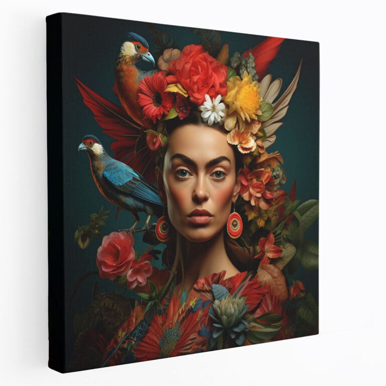 Frida Kahlo Canvas Print - Frida Kahlo, Frida Kahlo, Home Decoration, Digital Art