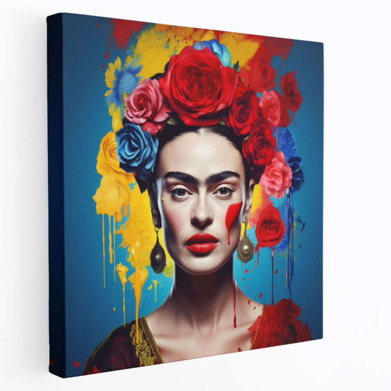 Frida Kahlo Canvas Print - Frida Kahlo, Rebellion, Home Decoration, Canvas