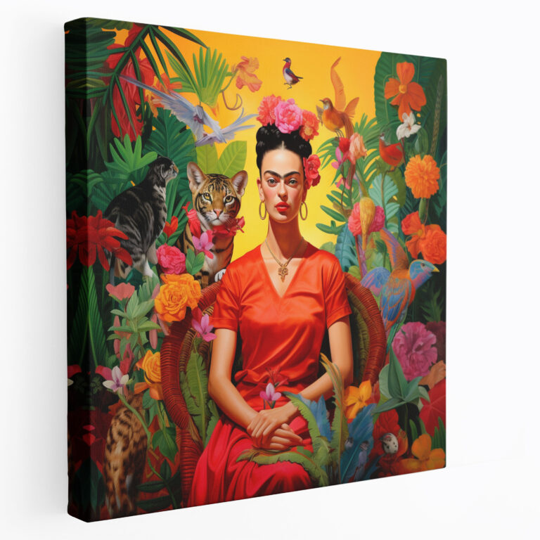 Frida Kahlo Canvas Wall Art - Frida Kahlo, Canvas, Wall Decoration, Canvas Print