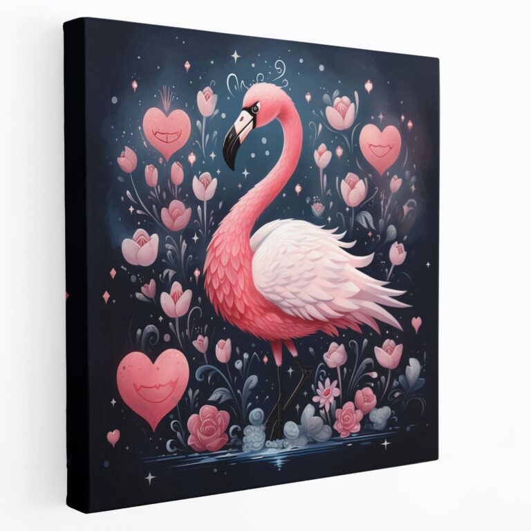 Flamingo Wall Decoration - Flamingo, Delightful, Playful Element, Home Decoration
