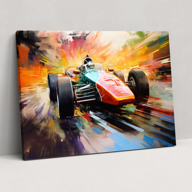 Formula 1 Canvas Print - Formula 1, Home Decoration, Canvas Wall Art, Race Car