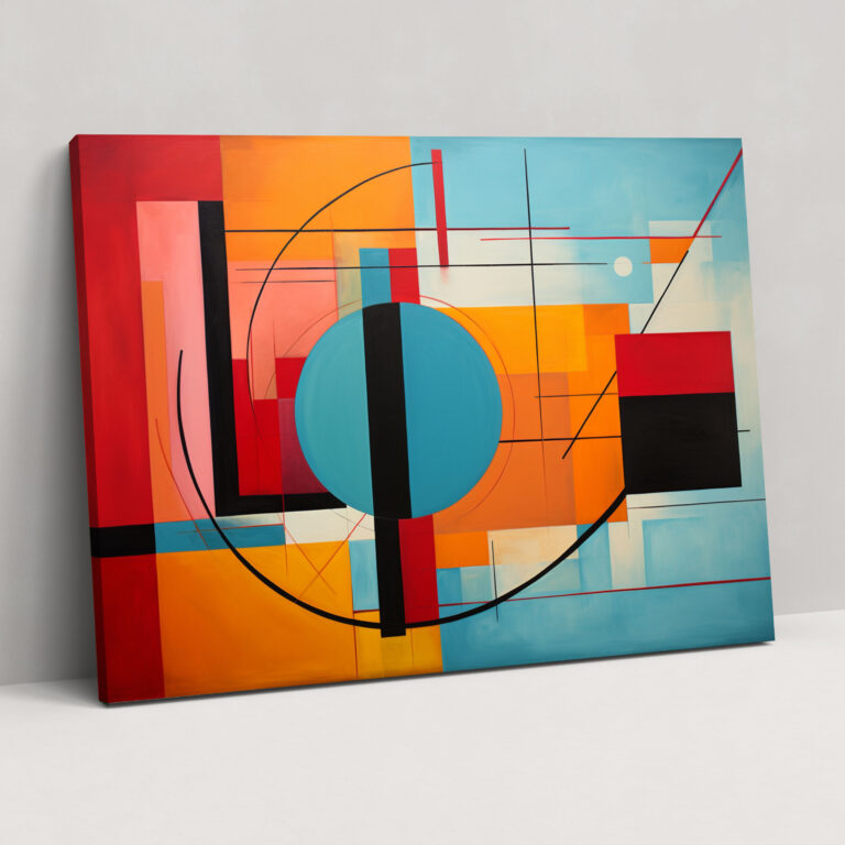 Formula 1 Canvas Print - Formula 1, Canvas, Geometric Abstract Art, Style
