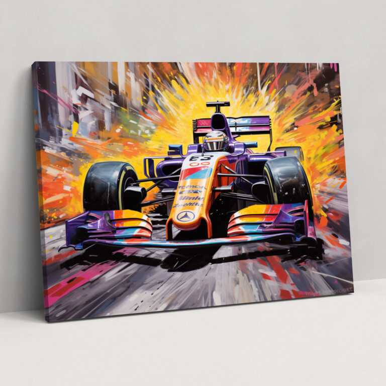 Formula 1 Wall Art - Formula 1, Artwork, Canvas Print, Formula 1