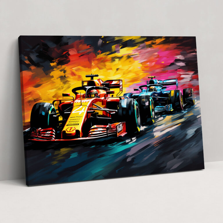 Formula 1 Canvas Print - Formula 1, Excitement, Wall Art, Canvas