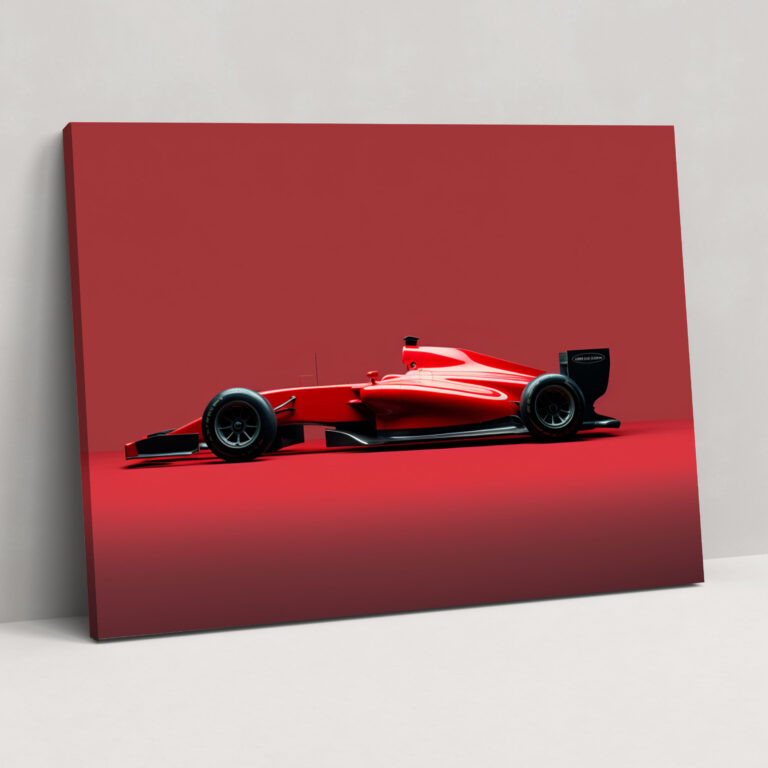 Formula 1 Canvas Print - Formula 1, Wall Decoration, Wall Art, Sleek Car