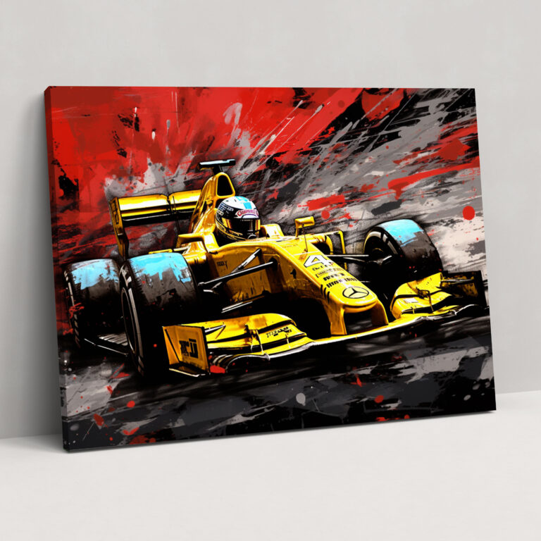 Formula 1 Wall Art Decoration - Formula 1, Pop Art Collage, Home Decoration, Wall Art