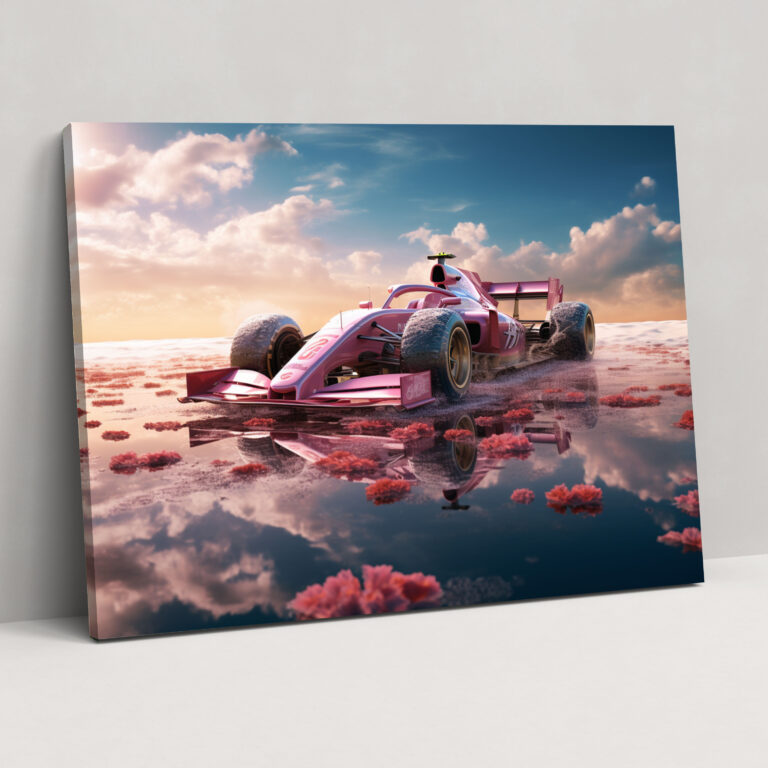 Formula 1 Canvas Print Decoration - Formula 1, Unexpected Elements, Surreal Digital Art, Home Decoration