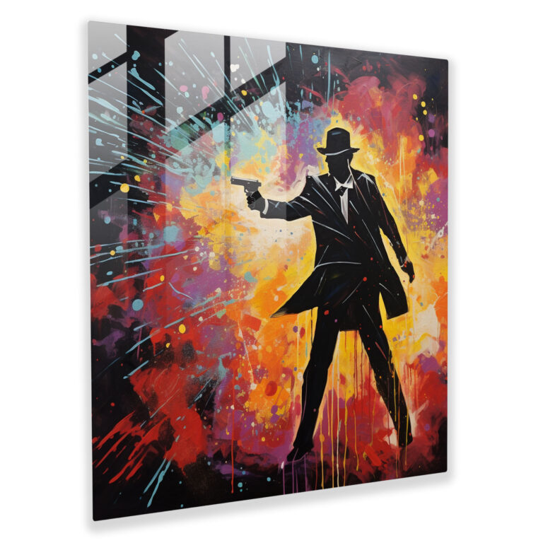 Goodfellas Glass Print - Goodfellas, Home Decoration, Glass Print, Glass Art