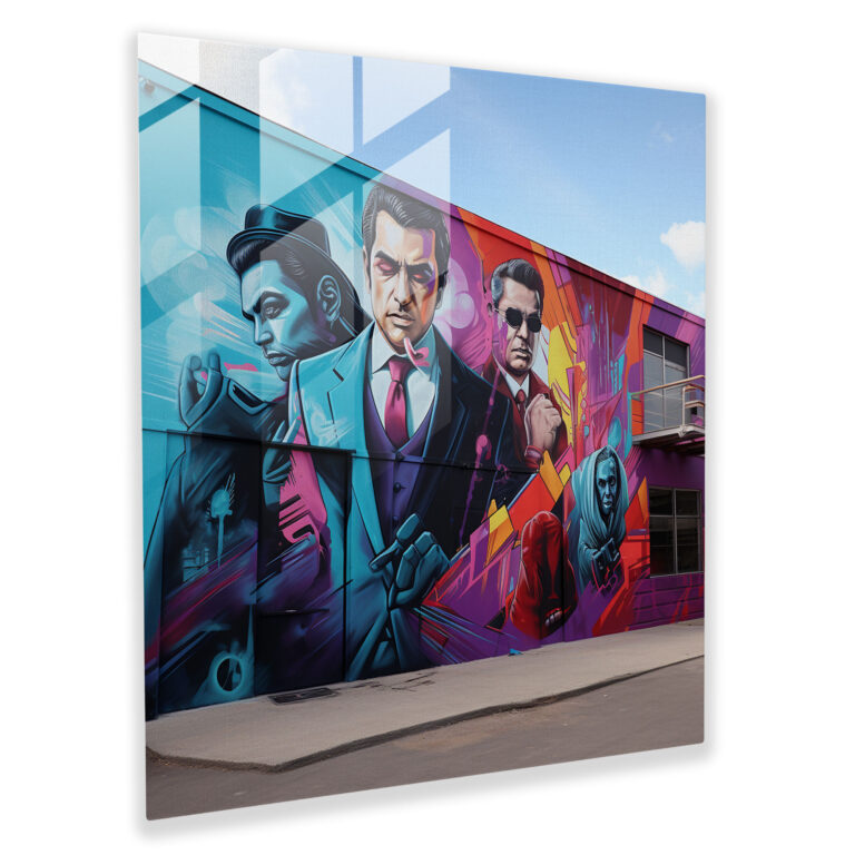 Goodfellas Glass Print - Goodfellas, Wall Decoration, Glass Wall Art, Modern Art