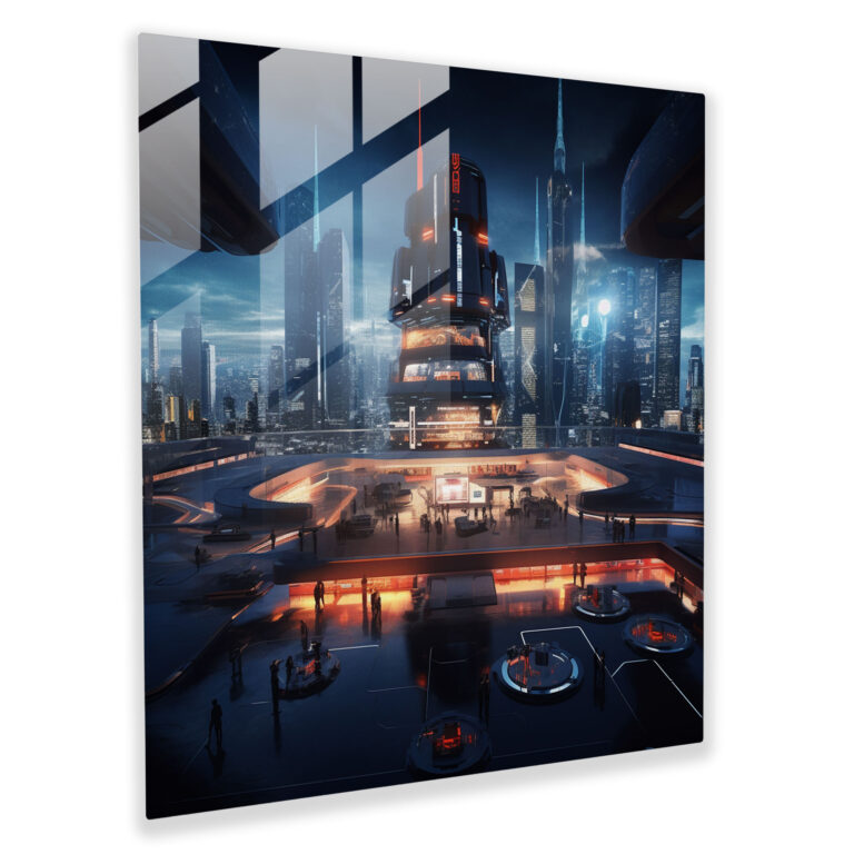 Goodfellas Glass Print - Futuristic Digital Art - Goodfellas, Futuristic, Glass Art, Wall Decoration