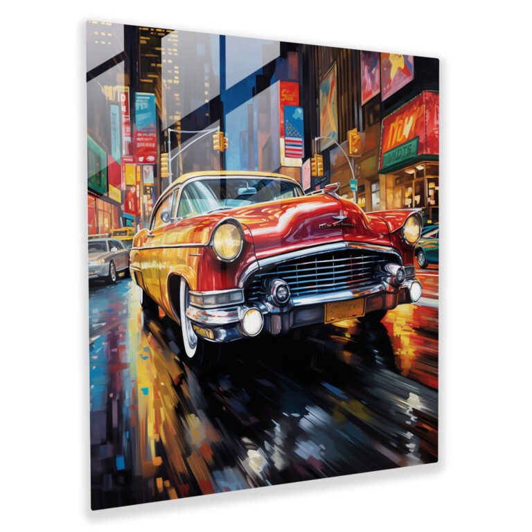 Goodfellas Glass Wall Art - Goodfellas, Classic Car, Wall Decoration, Glass Print