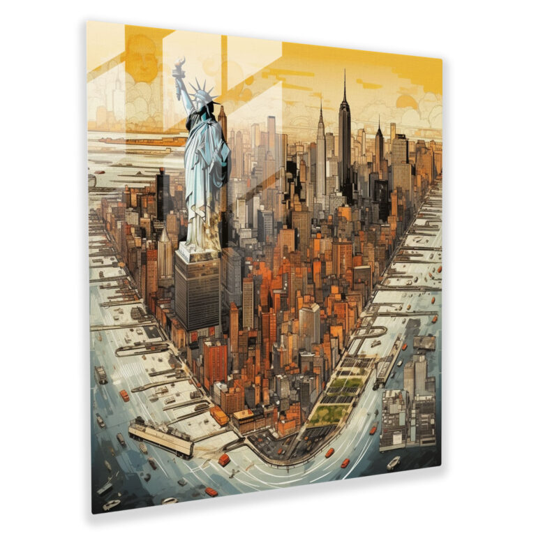 Urban Nostalgia Glass Print - Goodfellas, Glass Wall Art, Urban Charm, Modern Art