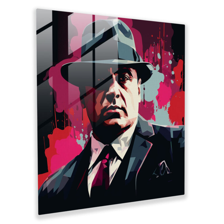 Goodfellas Glass Print - Goodfellas, Charismatic Charm, Intriguing, Glass Print