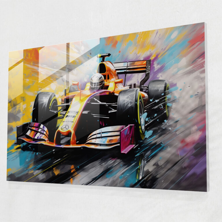 Formula 1 Glass Wall Art - Formula 1, Glass Wall Art, Racing, Formula 1